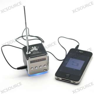 Micro SD TF USB Mini Speaker Music Player Portable FM Radio Stereo PC 