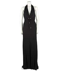 Gucci Black Long Sheer Gown  