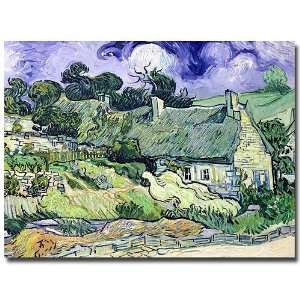    Vincent van Gogh,  Cottages at Auvers sur Oise 