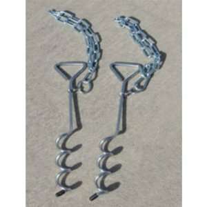  First Team FT4027 Soccer Goal Ground Anchors   Set of 2 