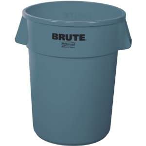  44 Gallon Brute Container   Gray (1/Pack)