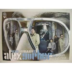  Alex Gopher Promo Poster Cool face You My baby and I 