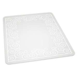   Design Chairmat Size 36 x 48 Lipped, Crystal .110, Carpet Office