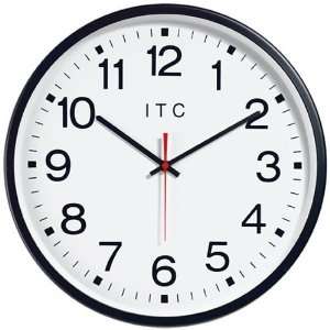   Instruments Basic Black Metal Clock   Business Clock