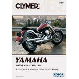  Clymer Yamaha Twins XVS650 V Star Manual M495 6 