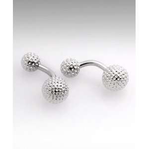  Golf Cufflinks , NCL15 twin Balls Jewelry