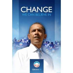    Barack Obama  (First) Campaign Poster   24 x 36