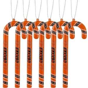 Oklahoma State Cowboys 6 Pack Team Color Candy Cane 