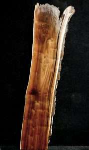 Black Walnut Marble Fiddleback Figured Rustic Mantle Lumber Slab 1097 