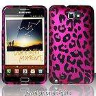 PINK LEOPARD Phone Cover Hard Case AT T Samsung Focus  