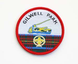 WOOD BADGE ROUND GILWELL PARK PATCH WOODBADGE  