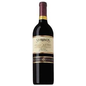    St. Francis Winery Zinfandel Old Vine 750ML Grocery & Gourmet Food