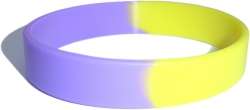 20 CUSTOM SILICONE BANDS FOR $1 EACH W/ YOUR COLOR/TEXT  