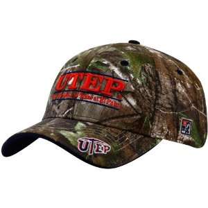   The Game UTEP Miners Camo 3 Bar Stretch Fit Hat