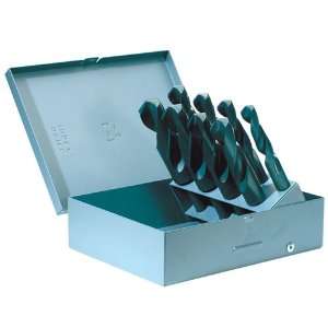 A15 ST 8 Piece High Speed Steel Silver & Deming Drill Set With Index 