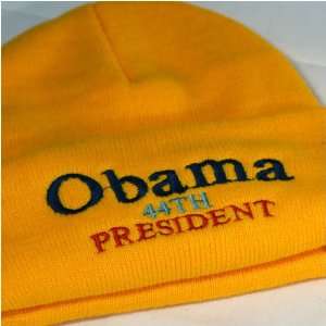  Obama Cap Yellow Beanie 