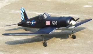 F4U Corsair 46 56.5 Nitro/Electric RC Airplane Plane  