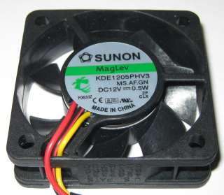 Sunon 50 mm Ultra Quiet Cooling Fan   12 V   10 CFM   22 dB 
