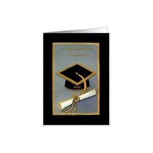     School Graduation Invitation Cap & Diploma Card Toys & Games