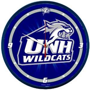  NCAA New Hampshire Wildcats Round Clock