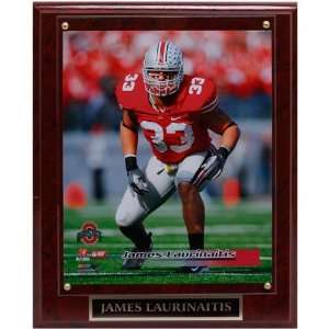  Ohio State Buckeyes 10.5 x 13 #33 James Laurinaitis 
