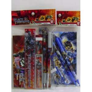  Animated Transformers Stationery Set of 2