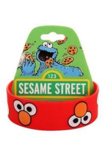  Sesame Street Elmo Rubber Bracelet Clothing