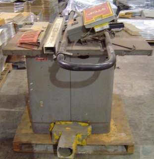 Rockwell Delta Manufacturing Unisaw Table Saw and Fence System Parts 