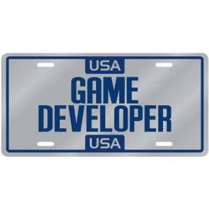  New  Usa Game Developer  License Plate Occupations