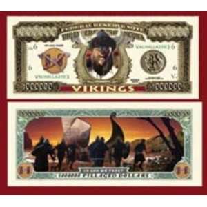  Viking Million Dollar Bill Case Pack 100 Toys & Games
