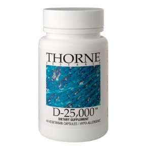 Thorne Research   D 25,000 60c