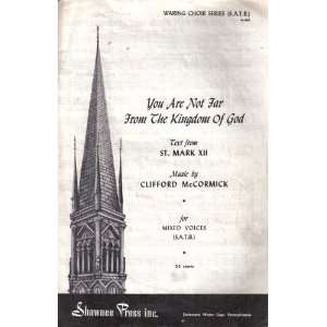   Godby St. Mark XIII Sheet music for mixed voices 