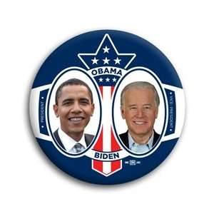  Obama and Biden Red White and Blue Button   3 Everything 