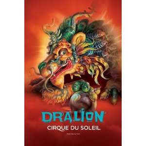  Cirque du Soleil   DralionTM 11 x 17 Poster