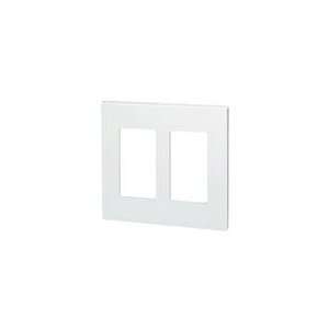  Leviton 80309 SW Double Gang Screwless Decora Wall Plate 