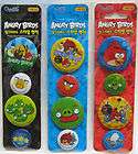 12pc Lot ANGRY BIRDS Buttons Pinback Pins Badge Birthda