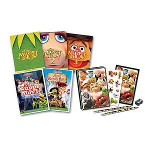   Pack With Tin Muppet Show Season 1 2 3 Muppet Movie Treasure Island