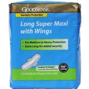  Good Sense Long Super Maxi With Wings Case Pack 12