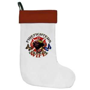  Christmas Stocking Firefighters Fire Fighters Wife with 