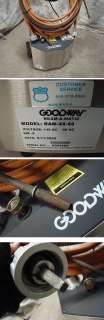 Goodway RAM 4X 60 1 & UP Heavy Duty Tube Cleaner + 25 & 35 Flex 