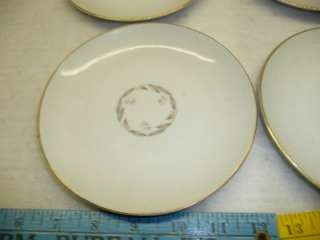 Set of 4 plates Kaysons Fine China Japan Golden Fantasy  