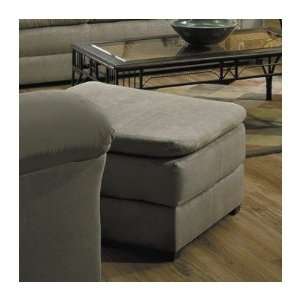   Chickasaw Microfiber Ottoman Fabric Velocity Hazel Furniture & Decor