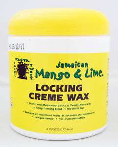 RASTA MANGO LIME JAMAICAN LOCKING HAIR CREME WAX 6oz  
