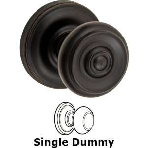  Single dummy cambridge knob with ketme rose in oil rubbed 
