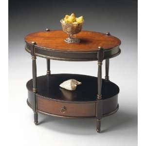 Oval Accent Table by Butler Specialty Company   Café Noir (822104 