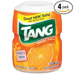 Tang Orange Powdered Drink Mix (Makes 6 Quarts), 20 Ounce Canisters 
