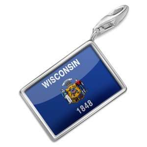 FotoCharms Wisconsin, Flag region United States of America (USA 