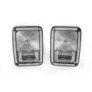   Toric Clear (frost Clear) Tail Lights   Jeep Wrangler JK 2007 2011