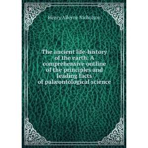   facts of palÃ¦ontological science Henry Alleyne Nicholson Books