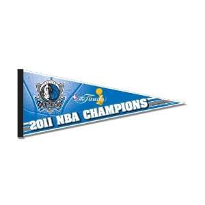  NBA Dallas Mavericks 2010 2011 Champions 12X30 Pennant 